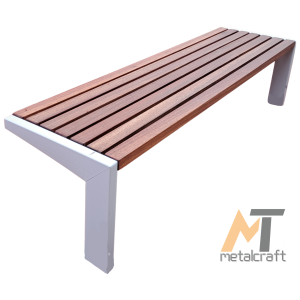 metal bench for outdoors