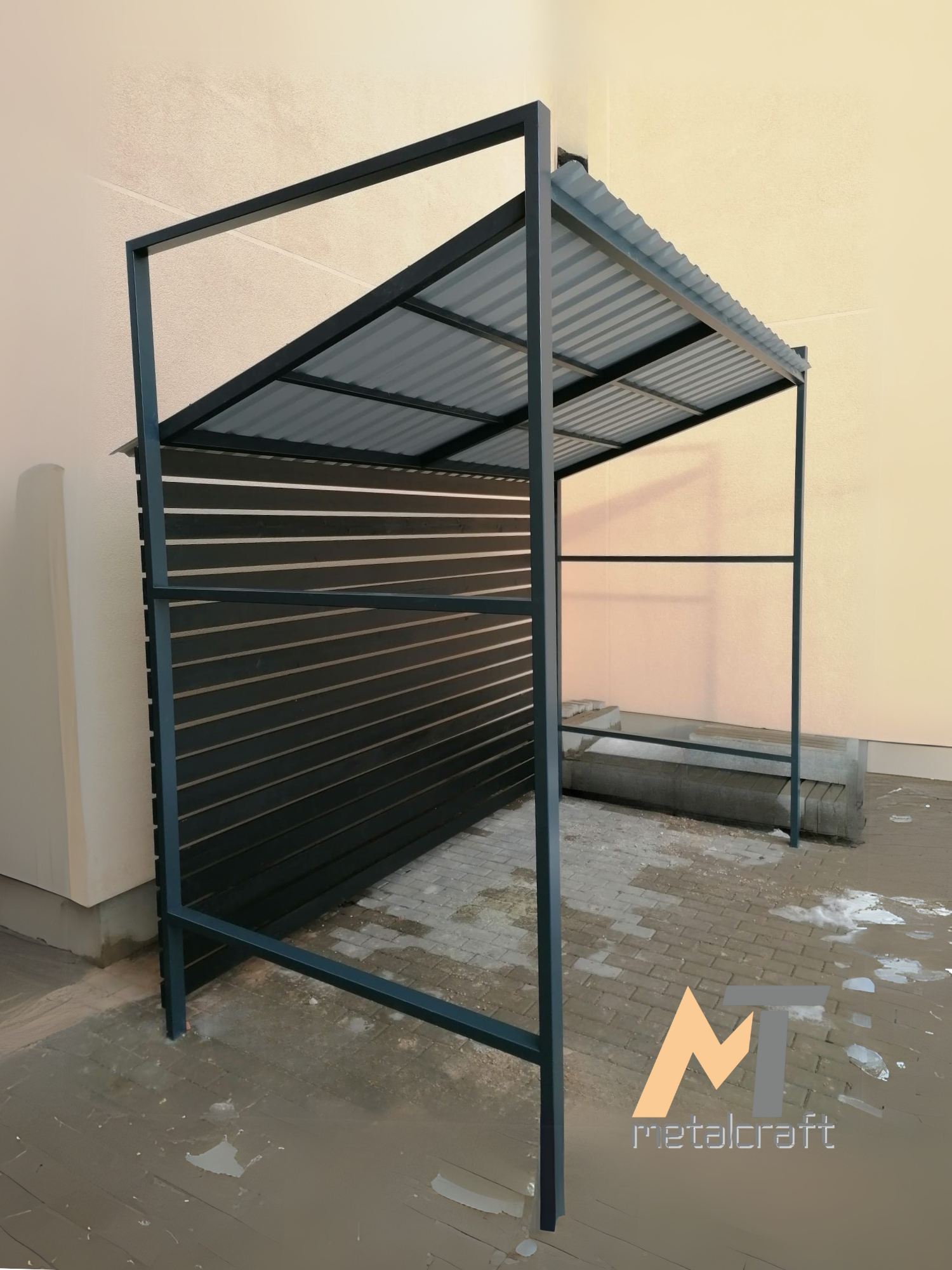 metal bike rack