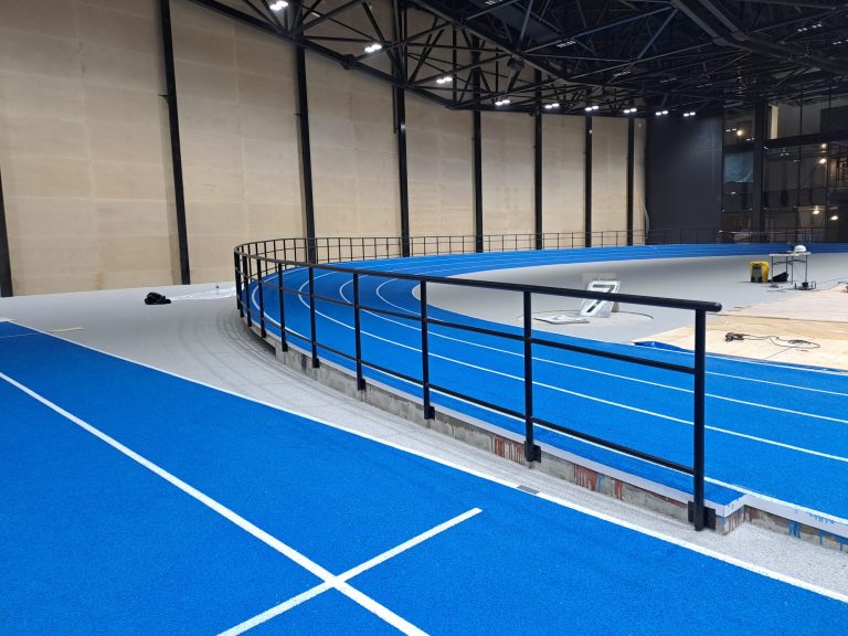 Railings at sportshall